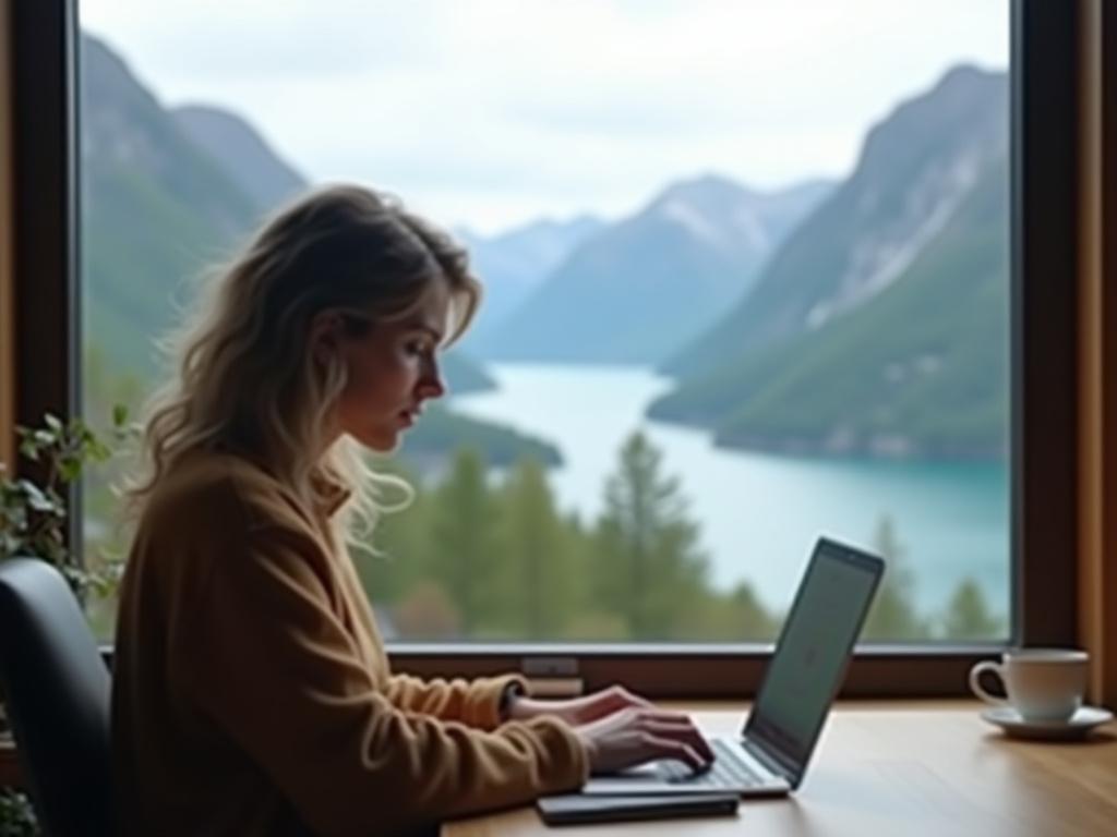 Remote work i Norge for digitale nomader
